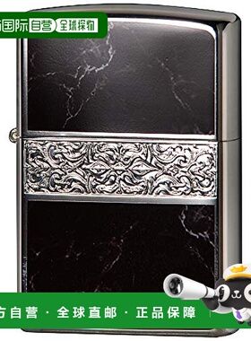 【日本直邮】Zippo芝宝 打火机 蔓藤花纹双面雕刻 银色 2S-BKM
