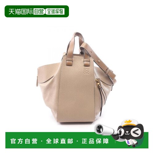 日本直邮中古二奢Loewe罗意威女包A级95新hammock bag吊床包牛皮