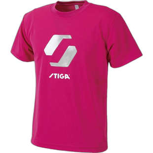 日本直邮STIGA乒乓球服装T恤男女通用STIGA标志T恤JP-I乒乓球T恤1