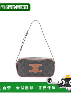 日本直邮中古Celine赛琳女包A级95新camera bag相机包涂层/防水帆