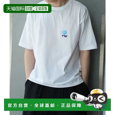 1h可退 日本直邮Portland Hat and Co. 男女同款 刺绣logo短袖T恤