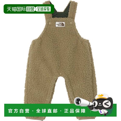 日本直邮B Cuddle Fleece Overall 婴儿连体衣 经典卡其色