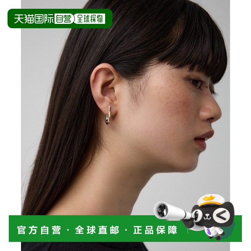 日本直邮AZUL BY MOUSSY 女士多样设计小型金属耳环套装 250HAB56