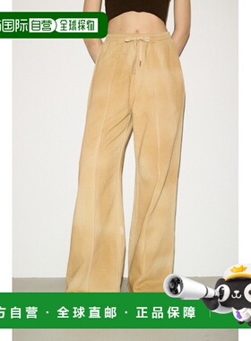 1h可退 日本直邮THROW by SLY 女士喷染风宽松压褶休闲裤 030IS08