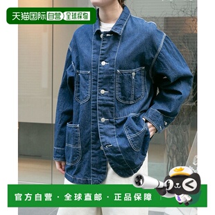 DFA527V036 女士棉麻混纺牛仔罩衫 1h可退 日本直邮FORK&SPOON