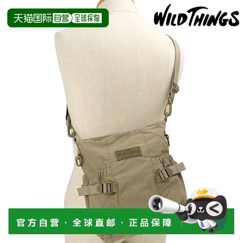 日本直邮WILD THINGS STORAGE SHOULDER S W7018 斜挎包 单肩包 5