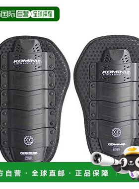 【日本直邮】KOMINE 摩托车用 CE背面内部保护器DX黑色 M 1018 CE