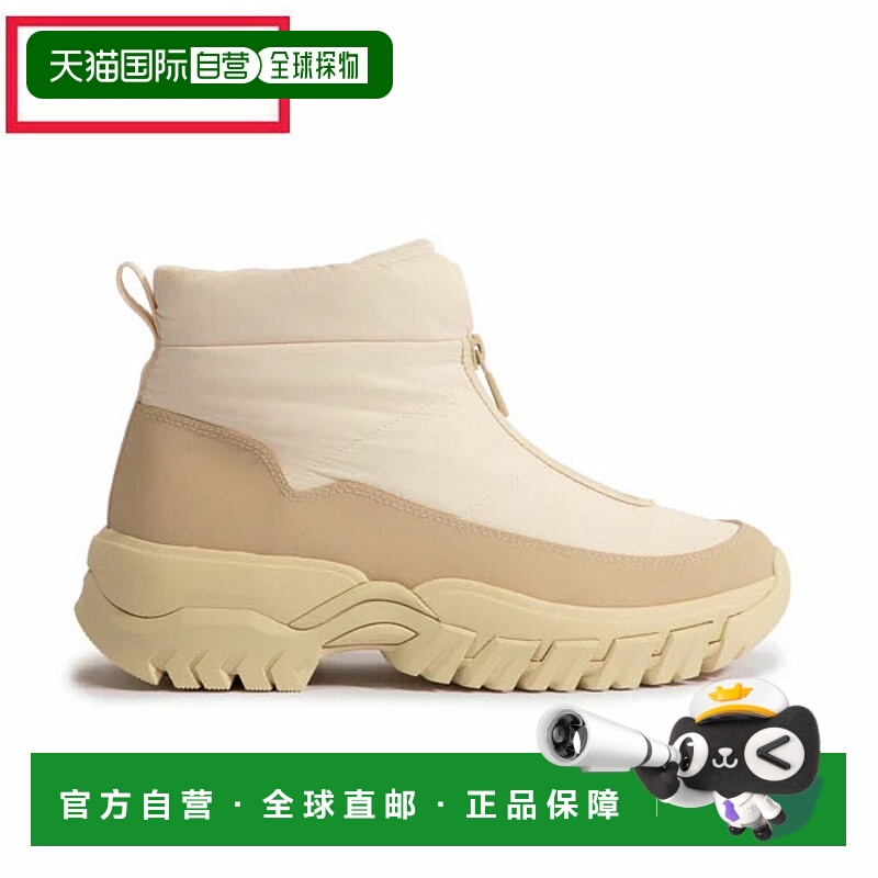 日本直邮Hunter Intrepid Wanderer 踝带拉链雪地靴男女通用帆布U