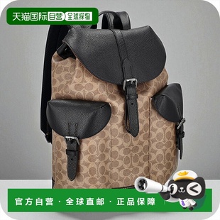 浅棕色 日本直邮Coach CW211 男士 黑色 背包