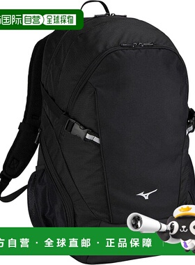 【日本直邮】美津浓 双肩包 40-6 黑色 大容量背包 33JD3101