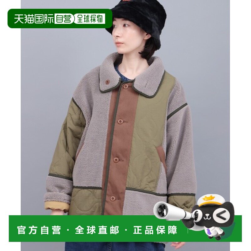 日本直邮titicaca 女装 双面穿 博伊风绗缝夹克 【付后1h可退】
