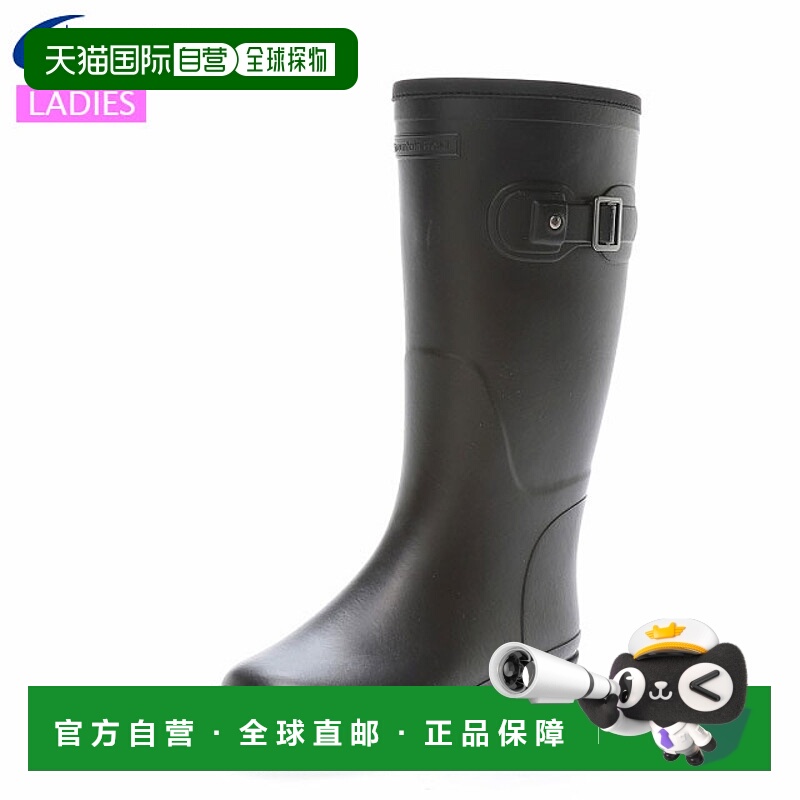 日本直邮Moonstar 女士橡胶鞋 MF FG17RL 黑色 MOONSTAR 13360496