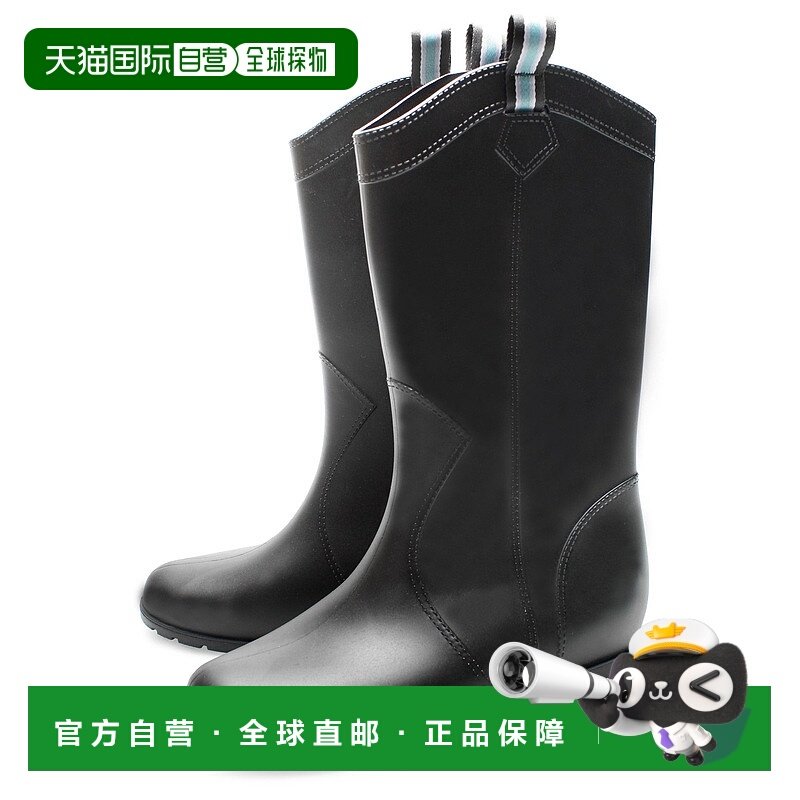 自营｜Todos女士防水雨靴黑色柔软防滑雨天出行精致时尚雨鞋