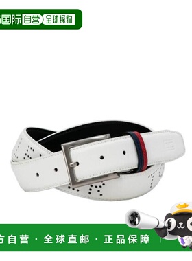 日本直邮TOMMY HILFIGER GOLF 高尔夫皮带 白色 [THMB5SV4-WHT]