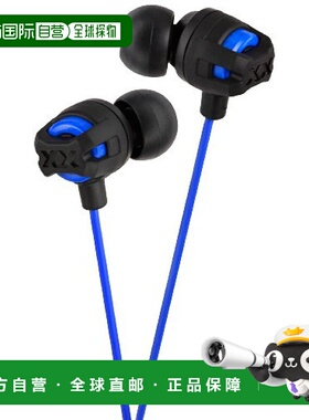 【日本直邮】JVC杰伟世普通有线耳机XX HA-FX101-A蓝色耳机