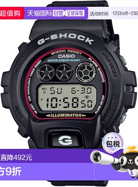【日本直邮】卡西欧 G-SHOCK DW-6900RL-1JF 男士黑色Iconic Styl