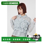 CROWNS WIDE BOWL 日本直邮RODEO 女士2WAY金属光泽褶皱背心 420H