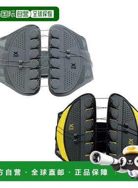 日本直邮Lynx Golf X-VISE 腰带 保健装备 灰色黑色 × 矫正用品