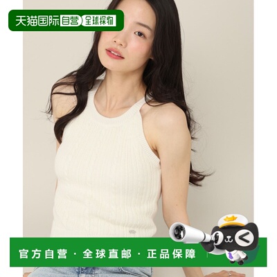 日本直邮Heather 女装 美式复古麻感罗纹针织上衣 815677