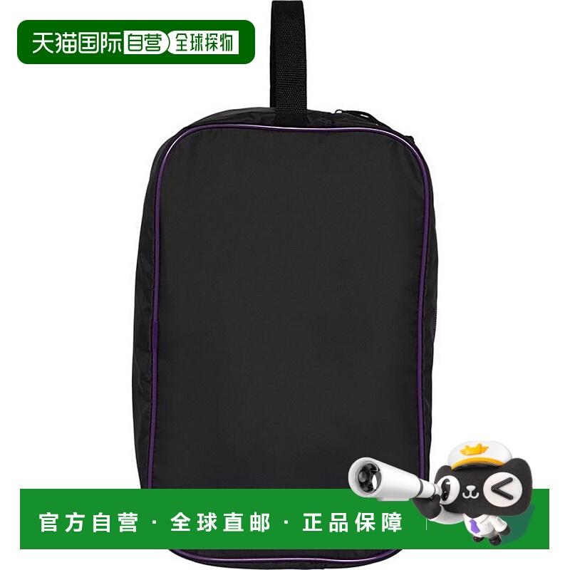 日潮跑腿asics亚瑟士 男式女式鞋盒 黑色×紫色  3033B961.003