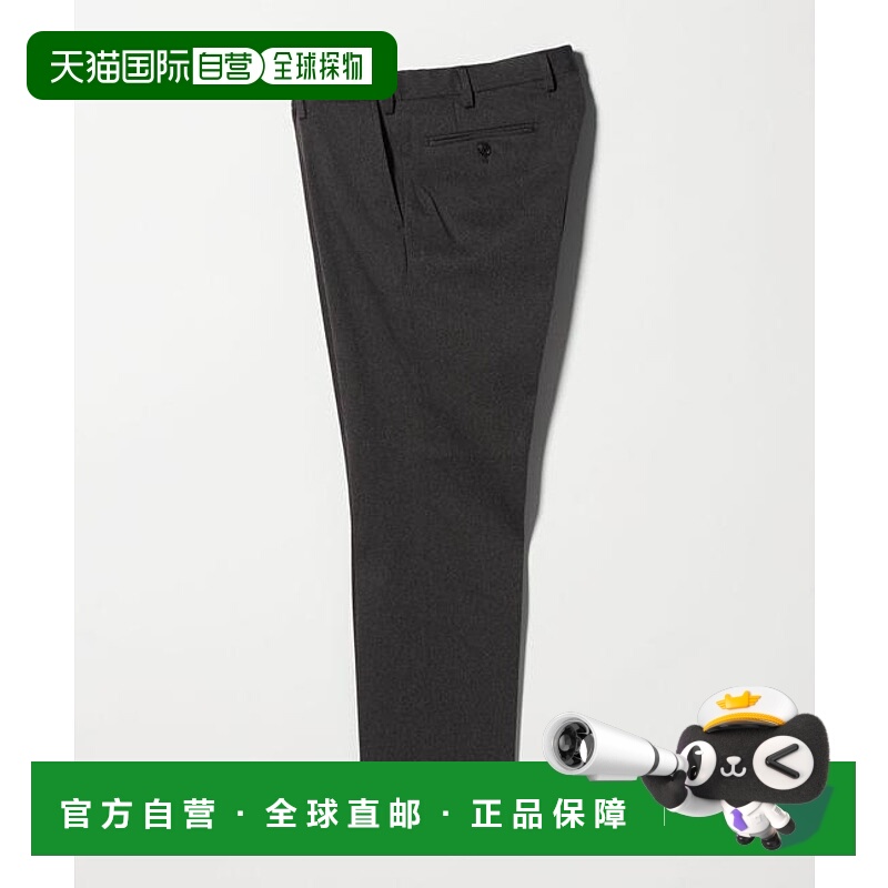 1h可退 日本直邮green label relaxing 涤纶斜纹标准调节扣西裤