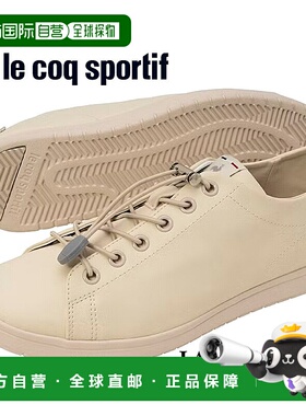 日本直邮le coq sportif 运动鞋 LA ALMA T+R SM 米色/灰色 lu5sr