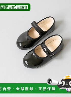 日本直邮Menue 儿童圆头搭扣鞋 玛丽珍鞋单鞋[ME8623BC02197]