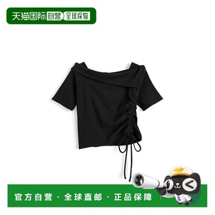 TU1653 露肩抽绳罗纹上衣女装 日本直邮日潮 GRL
