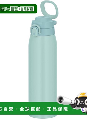 【日本直邮】Thermos 真空隔热便携杯 1L 薄荷蓝色 JOS-1000 MBL