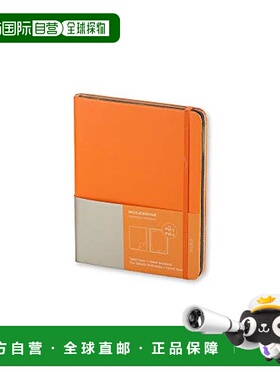 【日本直邮】Moleskine时尚个性 平板电脑专用翻盖式保护壳 橙色