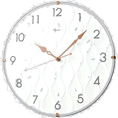 【日本直邮】Seiko Clock 掛钟 PYXIS 皮克西斯 灰色 直径301×50