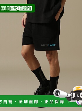 日本直邮WHITELAND 男女同款彩色标志运动短裤 7844113300