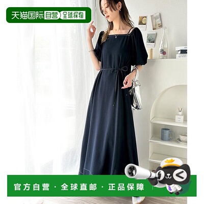 日本直邮Classical Elf 2way泡芙袖长款连衣裙 C04519EW012525 连