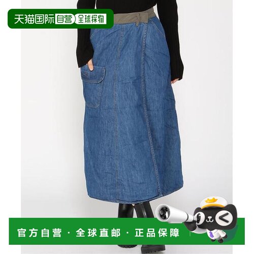 1h可退 日本直邮KRIFF MAYER (女士)双面绒牛仔卷边裙
