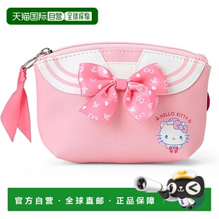 Sailor Collar 凯蒂猫 棉 三丽鸥Pouch 布 801488 日本直邮