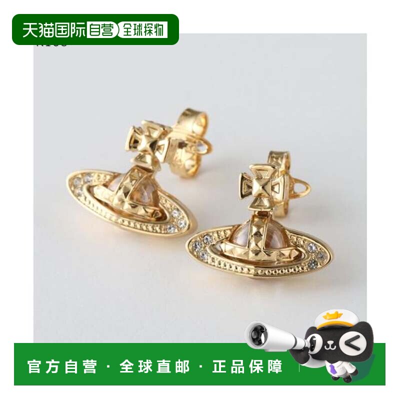 日本直邮Vivienne Westwood 耳环 PINA 浮雕耳饰 62010131 R108