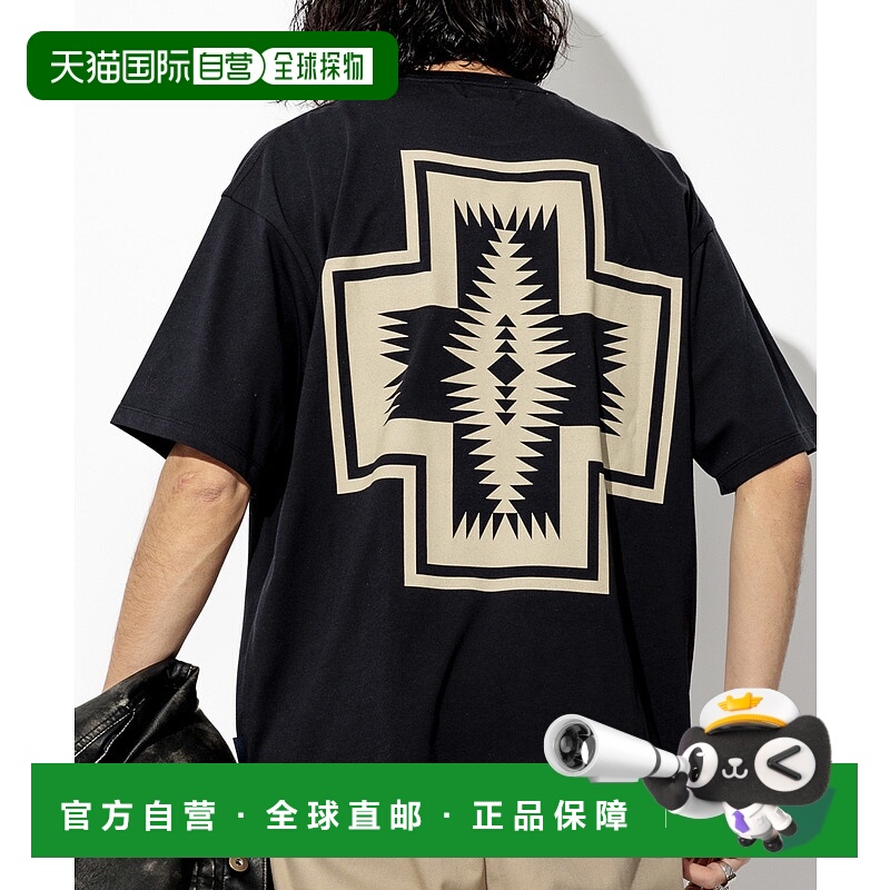 1h可退 日本直邮PENDLETON 男士背部印花圆领T恤 1026264500036