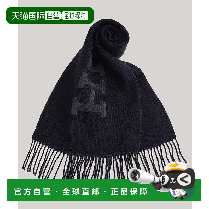 日本直邮TOMMY HILFIGER 单色羊毛围巾 [TO3203DM011764]