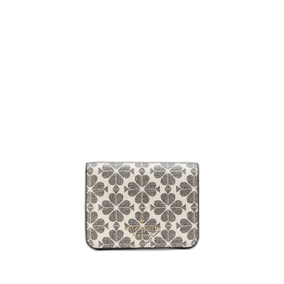 日本直邮kate spade new york 女士小型花纹短款钱包 KG493001