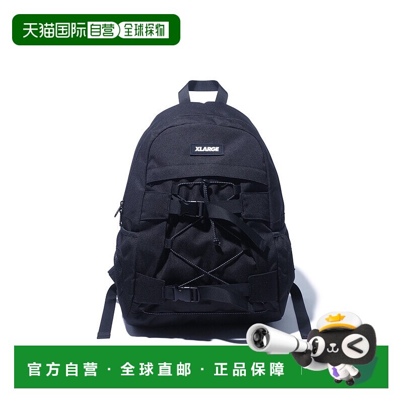1h可退 日本直邮XLARGE男女同款大容量简约背包刺绣Logo设计 1012