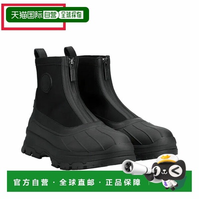 日本直邮Hunter 男士 Refined City Explorer 拉链靴黑色MFS9301N