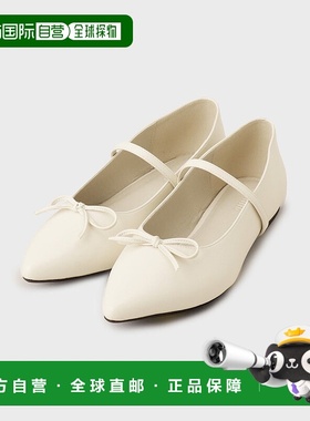 日本直邮UNTITLED 轻便软质平底鞋 UN1285BW070332 黑色