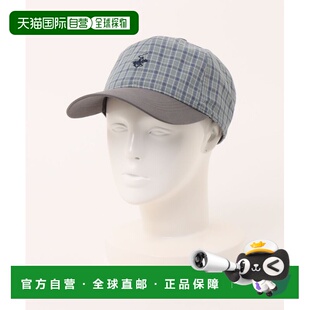 1h可退 日本直邮BEVERLY HILLS POLO CLUB 女装 棉 格纹刺绣棒球