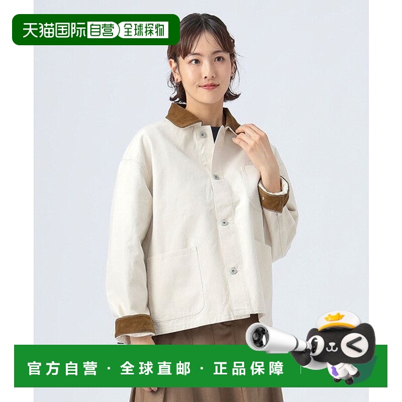 日本直邮BEAMS 灯芯绒翻领工装夹克 [95564482]