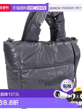 日本直邮北面 包 男式 女式 手提包 尼龙 银灰色 PLUMPY TOTE BAG