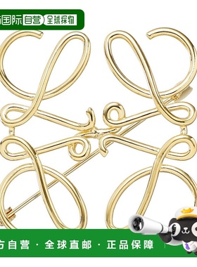 日本直邮LOEWE 胸针 女士 11125 020 8130 ANAGRAM 2023AW罗意威