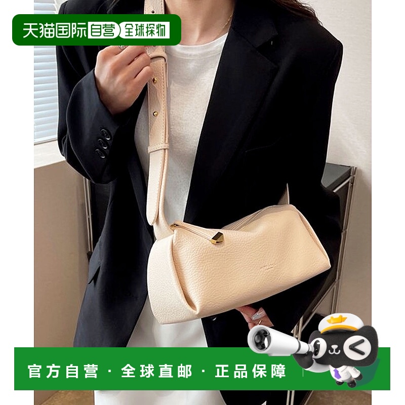 1h可退 日本直邮florge 男女同款 2WAY仿皮横长肩包 可收纳500ml