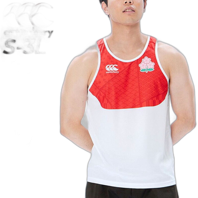 日本直邮canterbury 运动服速干JAPAN国家队樱花男T恤RW33720JH
