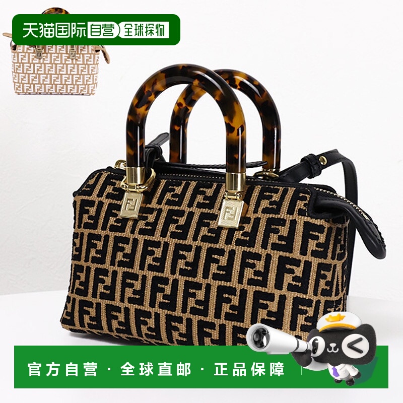 日本直邮 FENDI BY THE WAY 迷你单肩包 手提包 FF 女士 8BS067 A