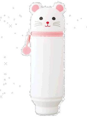 【日本直邮】lihit lab.笔盒立式笔盒老鼠标准型A7712-15方便携带